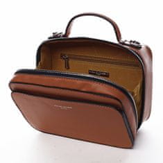 David Jones Dámska menšie kufríková kabelka do ruky Mathilde oranžová