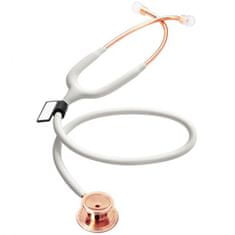 MDF 777 MD ONE Stetoskop pre internú medicínu, ružové zlato/biely