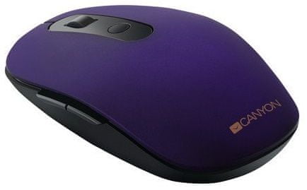 Canyon CMSW09 Silent, fialová (CNS-CMSW09V) bezdrôtová herná myš
