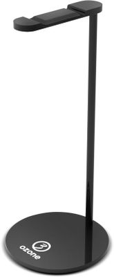 Držiak herných slúchadiel Ozone Mute Headset holder (OZMUTE), kov, stabilná základňa, bezpečné uloženie, čierna