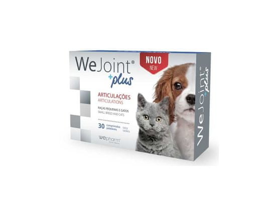 WePharm WEJOINT PLUS pre malé plemená a mačky 30 tabliet výživa kĺbov