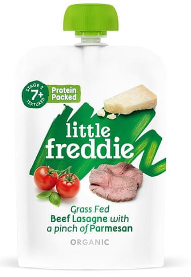 Little Freddie Lasagne s hovädzím mäsom z trávou kŕmených kráv a štipkou parmezánu 6 x 130 g