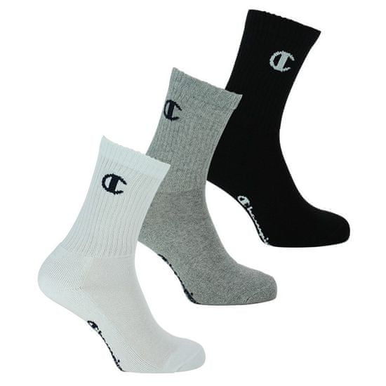 Champion 3PACK ponožky viacfarebné (Y08QG-8WU)