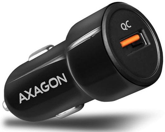AXAGON PWC-QC, QUICK nabíjačka do auta, 1× port QC 3.0 / AFC / FCP / PE+ / SMART, 19,5 W