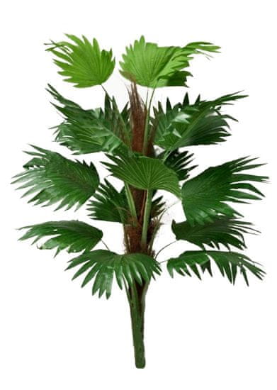 EverGreen Palma vejárová 120 cm, kmeň s kokosovým vláknom
