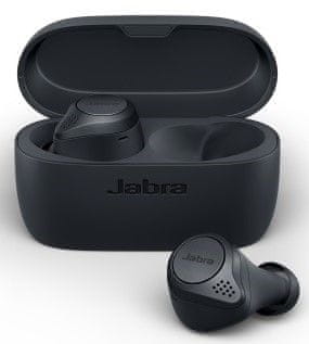Jabra Bluetooth handsfree hudobné Elite Active 75t 100-99091004-60, šedé