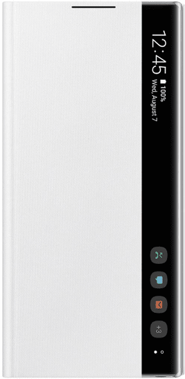 SAMSUNG Clear View Case pre N970 Galaxy Note 10 White EÚ Blister (EF-ZN970CWEGWW)