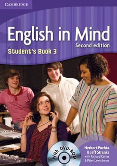 Herbert Puchta: English in Mind Level 3 Students Book with DVD-ROM