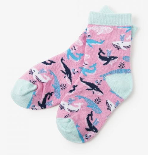 Little Blue House detské ponožky Pretty Whales