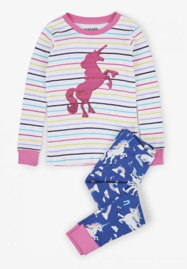Little Blue House detské pyžamo Rainbow Unicorns