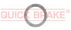 Quick Brake Podložka, tesnenie pod maticu, vnútorný priemer 12 mm, hliníková, na opravu bŕzd