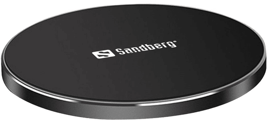 Sandberg Wireless Charger Pad 10 W Alu bezdrôtová nabíjačka Qi 441-21