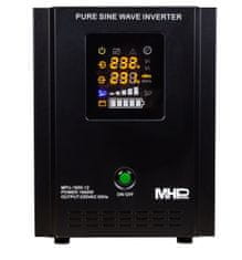 MHpower Napäťový menič MPU-1600-12 12V/230V, 1600W, funkcia UPS, čistý sínus
