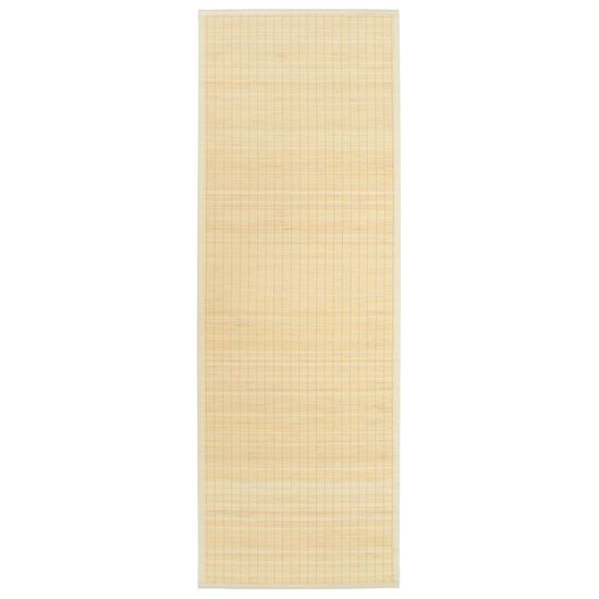 Vidaxl Podložka na jogu prírodná 60x180 cm bambusová
