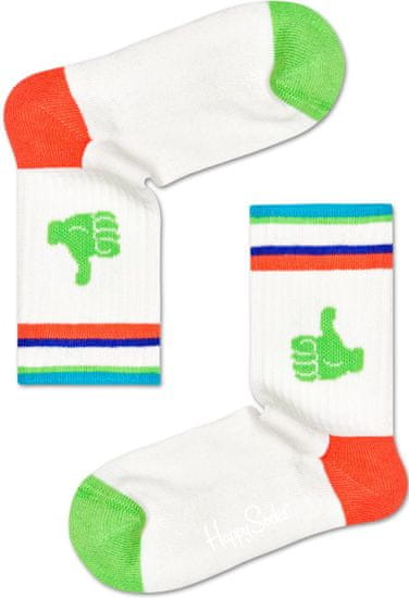 Happy Socks detské ponožky Thumbs Up Rib Sock