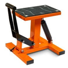 Hydraulický montážne stojan CROSS pod moto-oranžový