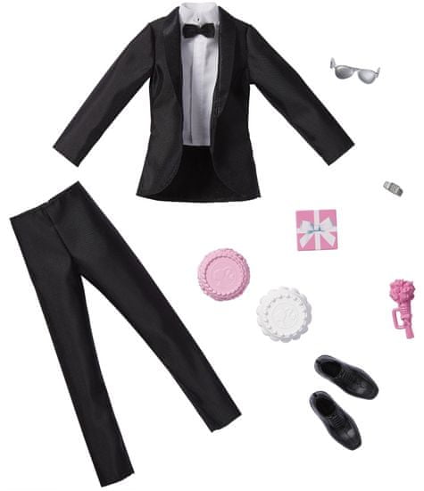 Mattel Barbie Svadobný oblek a doplnky pre Kena GHX74