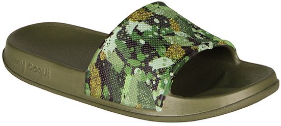 Coqui Chlapčenská obuv 7083 Army green camo 7083-203-2600