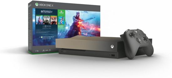 Microsoft Xbox One X 1TB + Battlefield V + Fifa 19 (FMP-00032) - rozbalené