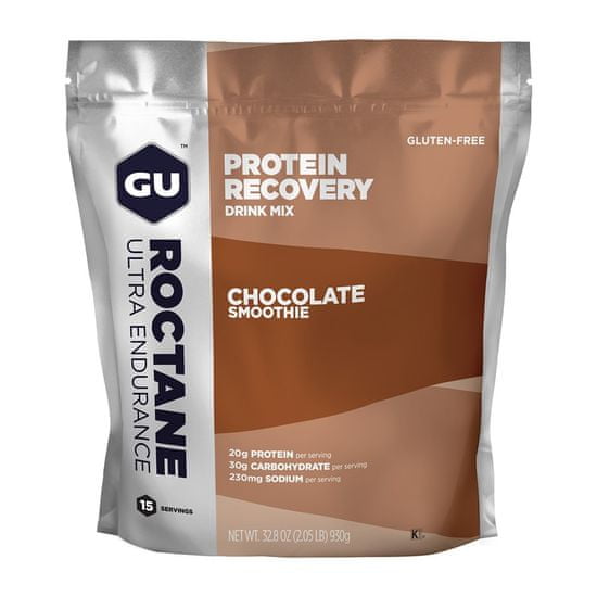 GU Roctane Recovery Drink Mix 930 g-chocolate smoothie