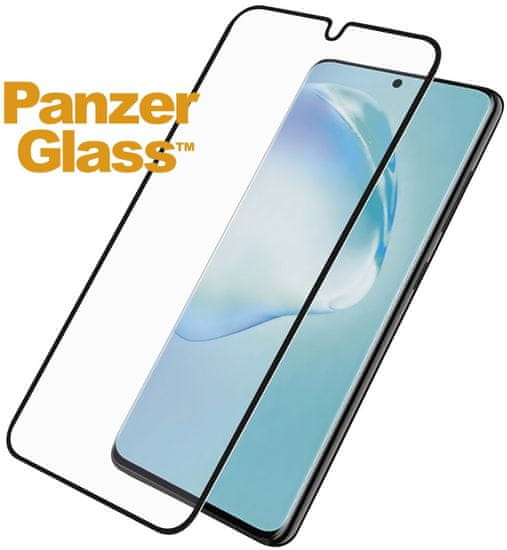 PanzerGlass Edge-to-Edge pre Samsung Galaxy S20 7222, čierne (Biometric Glass)
