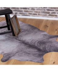 Obsession Kusový koberec Toledo 193 grey 155x190 tvar kožušiny
