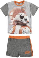 Cerda Komplet tričko a kraťasy Star Wars bavlna šedý Velikost: 98/104 (3-4 roky)