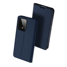 Dux Ducis Skin Pro knižkové kožené púzdro na Samsung Galaxy S20 Ultra, modré