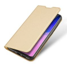 Dux Ducis Skin Pro knižkové kožené púzdro na Samsung Galaxy S20 Ultra, zlaté