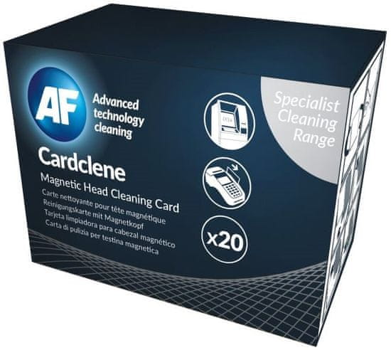 AF Cardclene - Čistiace karty napustené rozpúšťadlom ACCP020 (20 ks)