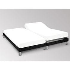 shumee SOLEIL D'OCRE Sada 2 rovnakých obliečok na posteľ, 100% bavlna, opierky hlavy a nôh, 2x70x190 cm, jednofarebné biele
