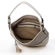 Romina & Co. Bags Jemná dámska pohodlná kabelka Baptiste béžová
