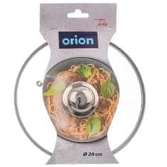 Orion Pokrievka sklenená pr. 20 cm nerez úchyt