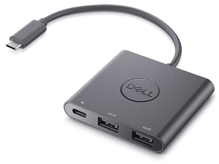 DELL Adaptér / redukcia USB-C 2x USB-A power delivery (470-AEGX)