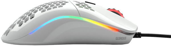 Herná myš Glorious Model O, 6 tlačidiel, makrá, ergonómia, RGB podsvietenie, 12 000 DPI, PixArt PMW3360