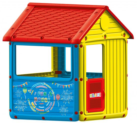 DOLU Detský záhradný domček, plastový, modrý
