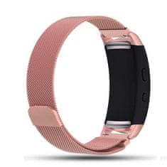 BStrap Milanese remienok na Samsung Gear Fit 2, rose pink