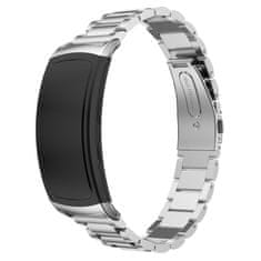 BStrap Stainless Steel remienok na Samsung Gear Fit 2, silver