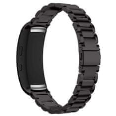BStrap Stainless Steel remienok na Samsung Gear Fit 2, black