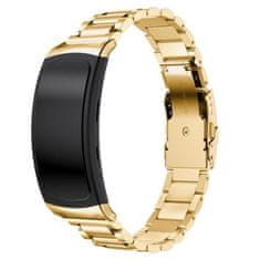 BStrap Stainless Steel remienok na Samsung Gear Fit 2, gold