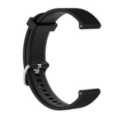 BStrap Silicone Bredon remienok na Huawei Watch GT/GT2 46mm, black