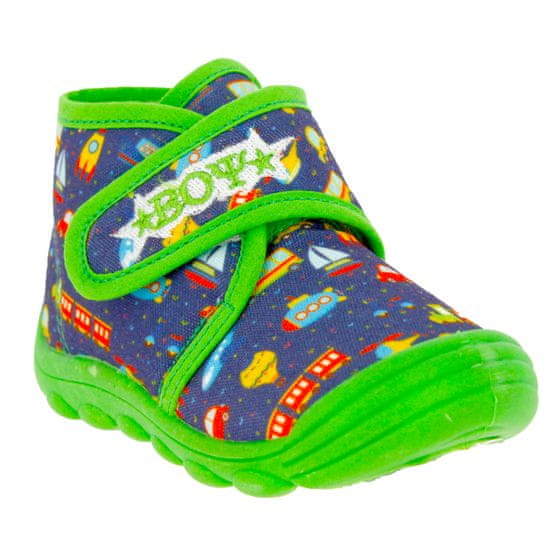 V+J detská obuv 110-0003-U1 green