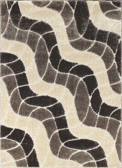 Berfin Dywany Kusový koberec Seher 3D 2616 Brown Beige