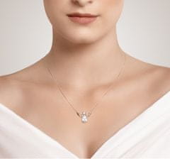 Preciosa Strieborný náhrdelník Angelic Faith 5292 00 (retiazka, prívesok) (Dĺžka 40 cm)