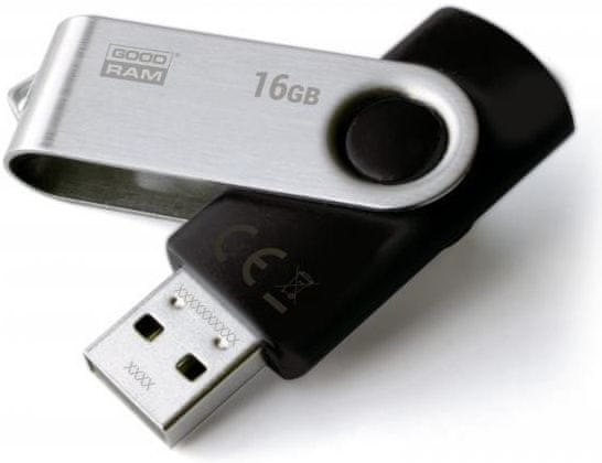 GoodRam UTS2 16GB USB 2.0, čierny (UTS2-0160K0R11)