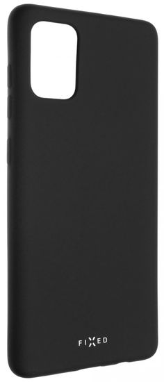 FIXED Zadný pogumovaný kryt Story pre Samsung Galaxy A71 FIXST-487-BK, čierna