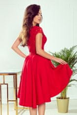 Numoco Dámske šaty s výstrihom Patricia červená XXL