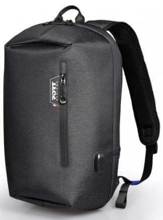 Port Designs San Francisco Backpack batoh na 15,6″ notebook a 10,1″ tablet 135063, sivá