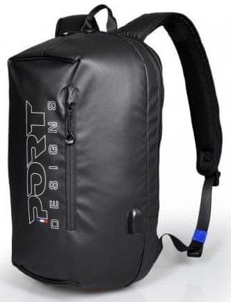 Port Designs Sausalito Backpack batoh na 15,6″ notebook a 10,1″ tablet 135064, čierna