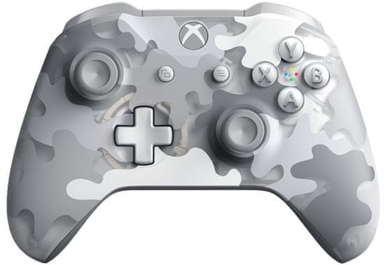Microsoft Xbox One S Gamepad, Arctic Camo (WL3-00175)